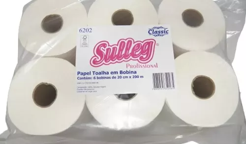 Papel Toalha FD Int 21*20 200FLS 25GR